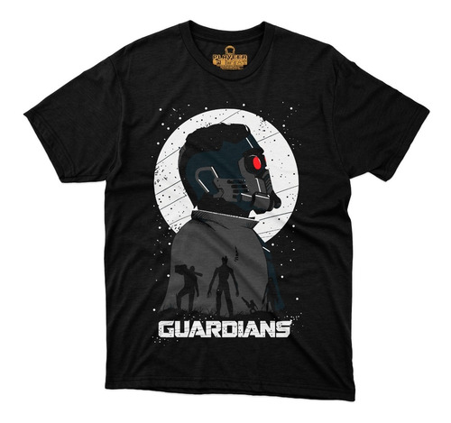 Playera Guardianes De La Galaxia Marvel Starlord Cartel Rock