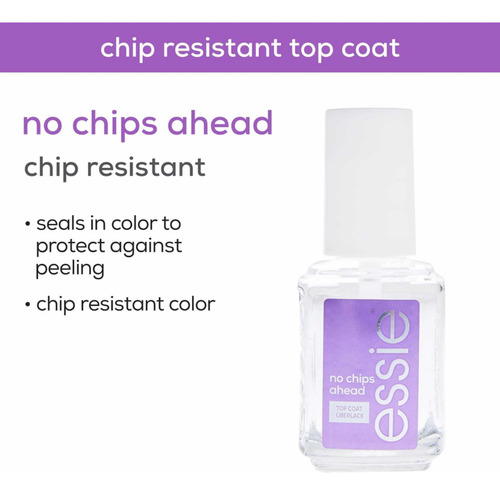 Essie Fijador De Esmalte De Uñas Antiquiebre, No Chips Ahead