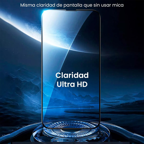 2 Micas Cristal Templado + Mica Lentes Cámara Para Iphone Iphone 16 Pro Max