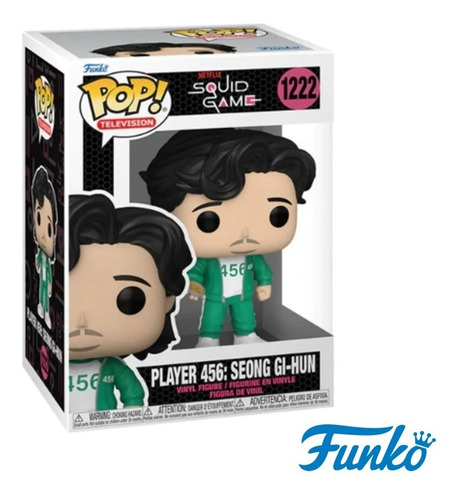 Funko Pop Tv: Juego Del Calamar - Gi Hun Jugador 456