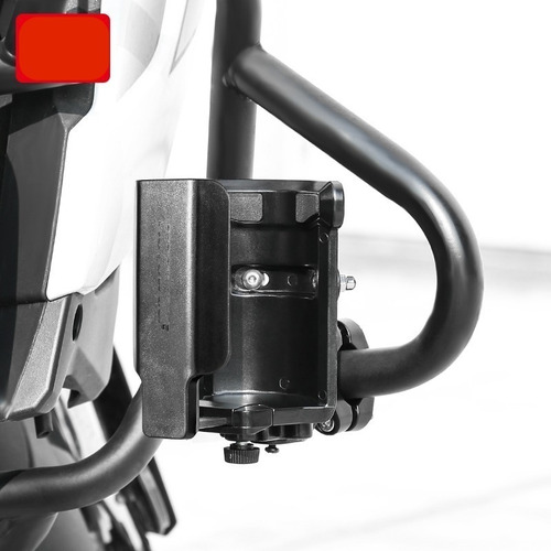 Imagen 4 de 10 de Portavasos Botella Moto Soporte Defensa Manillar Bmw Honda