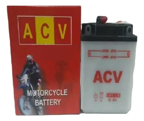 Bateria Moto 6volt - 6amp. Honda Cg125 - Kh100 - Gto °-°