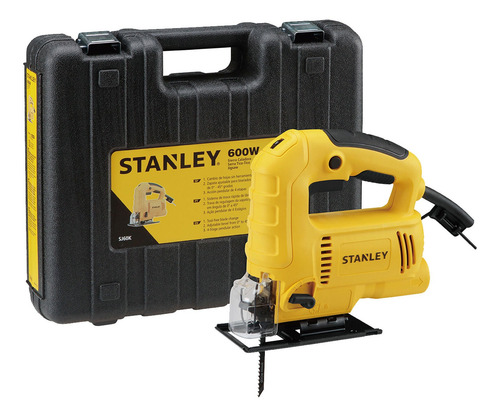 Imagen 8 de 12 de Sierra De Banco 1800w + Caladora 600w Stanley Sst1801-sj60k