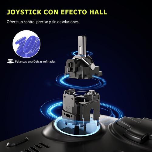Control Inalámbrico Joystick Qrd Para Ps5 Ps4 Ios Android Pc