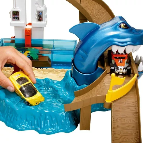 Pista Hot Wheels - City - Ataque Tubarão - Mattel - Mercadao do Real