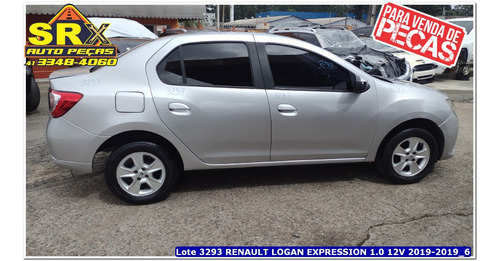 Sucata Renault Logan Expression 1.0 12v 2020