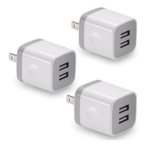 Usb Cargador De Pared Best4one 21 A5 V 105 W Doble Puerto Us