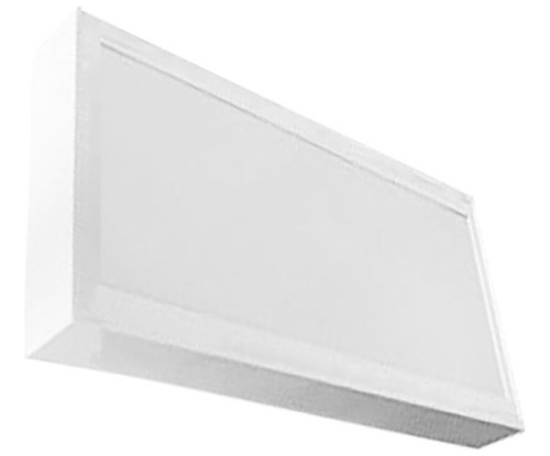 Plafon Techo Led Pluton 40x20cm 24w Led Calido Blanco...