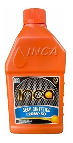 Aceite Semisintético 20w/50 Inca Oil 
