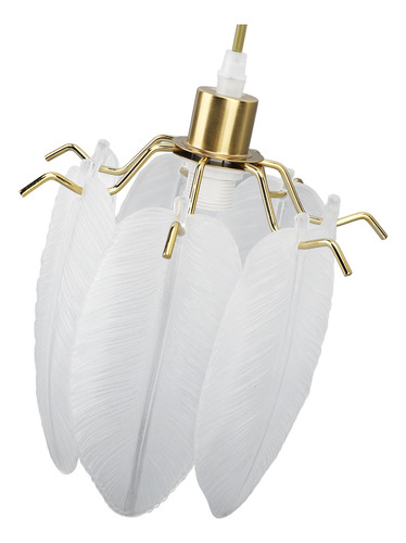 Elegante Lámpara De Techo De Vidrio De Hierro Forjado
