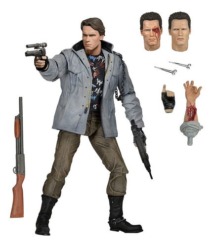 Figura De Acción Terminator T800 Tech Noir