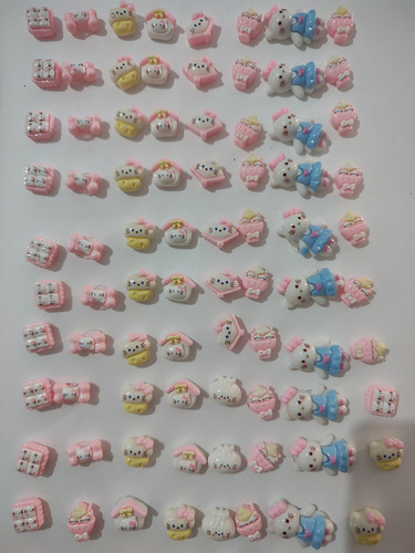 Apliques 3d Para Funda Celular Charms Sin Resina Hello Kitty