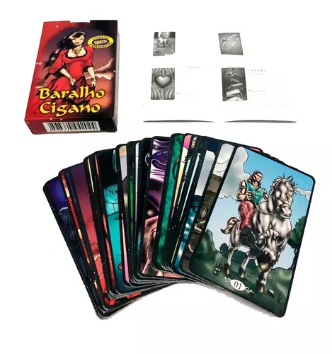 Tarot Baralho Cigano Da Sorte C/ Manual Com Manual (oferta)