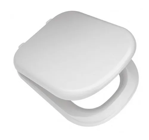 comprar Tapa Asiento Inodoro Para Bari Madera Mdf H Plastico Derpla Color Blanco
