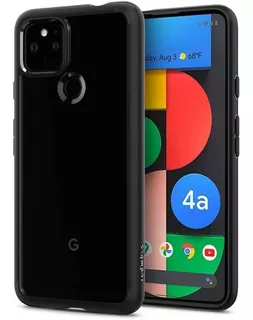 Funda Spigen Ultra Hybrid Google Pixel 4a Negro Mate