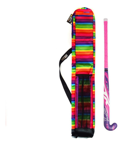 Funda Para 1 Palo Hockey Reforzado Stick Lucha S Bolso Nena 