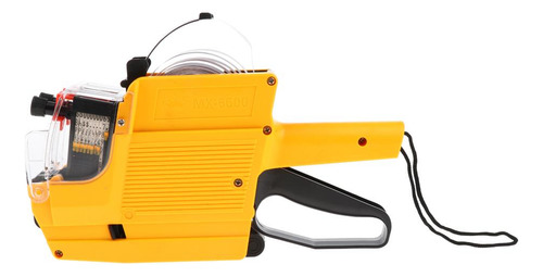 Mx-6600 10 Dígitos 2 Líneas Etiqueta De Precio Amarillo