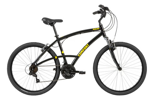 Bicicleta Caloi 400 Masculina Aro 26 Alumínio Cor Preto Tamanho do quadro 18