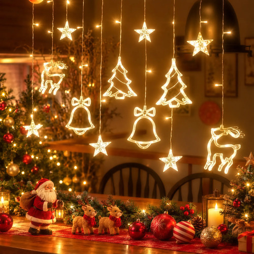 Cortina De Led Pisca Pisca Cascata 3,5m Decoração Luz Natal