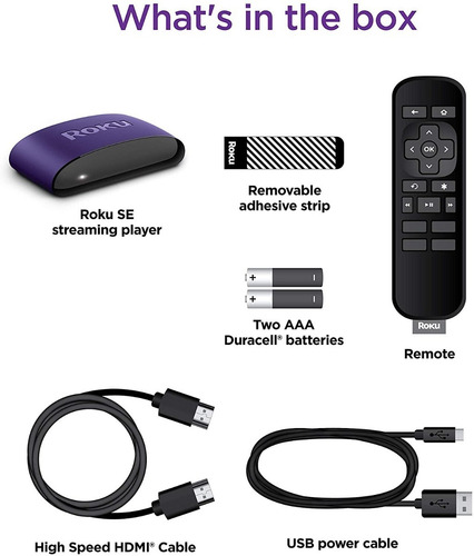 Imagen 4 de 4 de Roku Se Tv Smart Player Hdmi 3930se