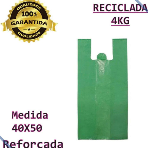 Sacola Reciclada 40x50 C/4kg