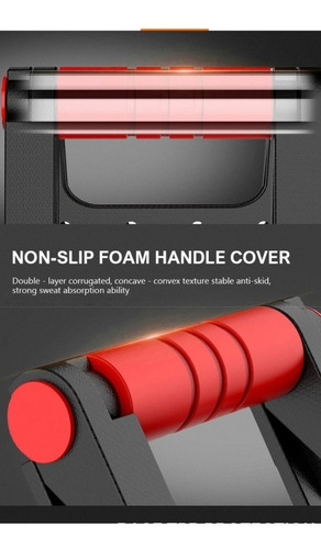 Barra Para Planchas Plegable Rack Push Up Resistencia Extre