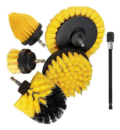 Juego De Accesorios De Cepillo De Taladro Eléctrico De 6