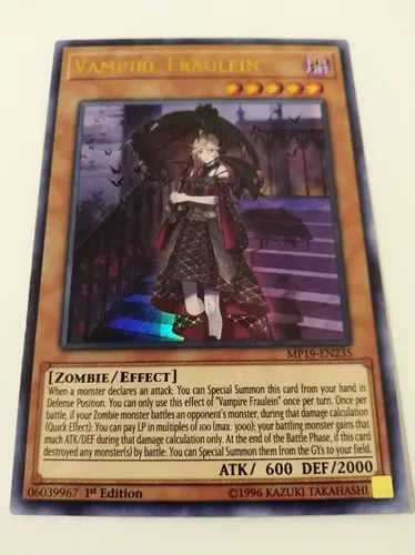 Vampire Fraulein - Ultra Rare Mp19