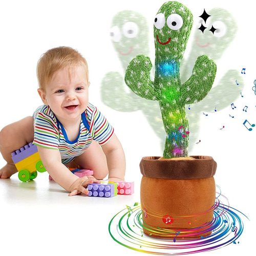 - Juguetes De Cactus Bailando Que Hablan, Baile Interactivo