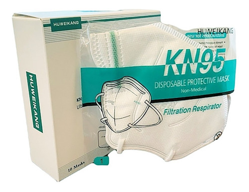 Pack 20 Mascarillas Huweikang Blancas Kn 95