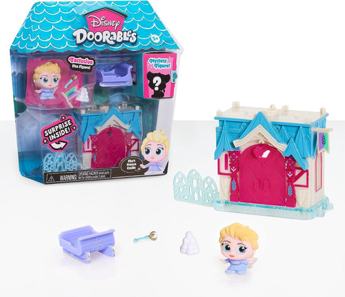 Disney Doorables Mini Playset Elsas Frozen Castle, De Just P