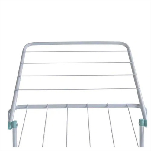 Imagen 4 de 8 de Tendedero De Pie Extensible Plegable Mor Acero 8 Mts Ropa