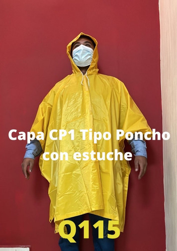 Capa Para Lluvia Tipo Poncho Cp1