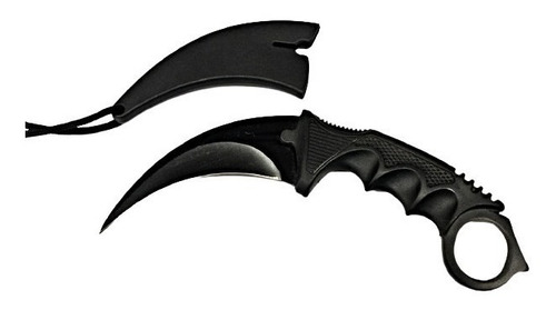 Cuchillo Kerambit Táctico Con Funda Rígida. 