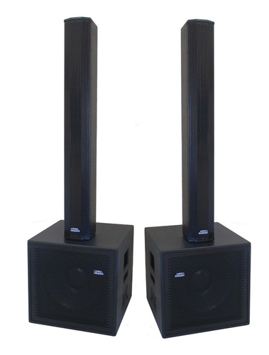 Caixa Ativa Duplo Pa Array Vl1700pro Sub 15 3400w Stereo Nhl