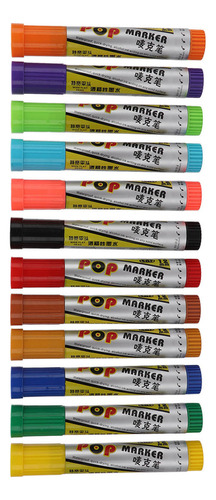Marcadores De Secado De Pintura Posca, 12 Unidades De Diseño
