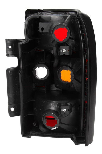 Imagen 2 de 5 de Faro Trasero Base Negro Tricolor Izquierdo Mitsubishi Monter
