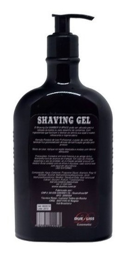 Shaving Gel - 500ml - Barber´s Space