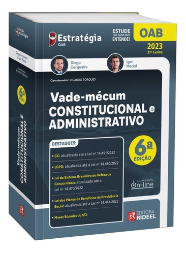 Vade Mecum Constitucional E Administrativo - Estratégia Oab