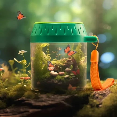 Lupa Con Visor De Insectos Naturaleza Para Niños Accesorios