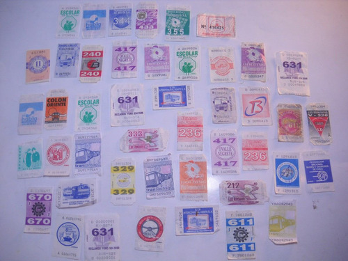 Coleccion Boletos Micro Chile (44)