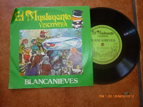 Vinilo Single Del Cuento Blancanieves (ac147