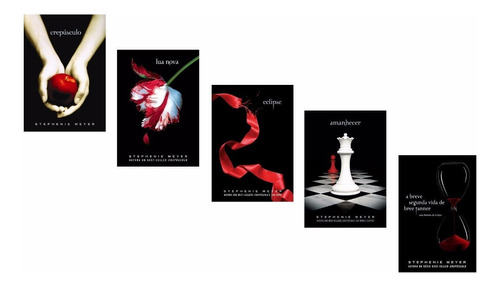 Kit Livros Saga Crepúsculo (5 Livros) #