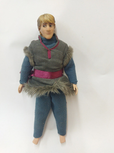 Disney Frozen Kristoff Invierno Traje Gris (Usado)