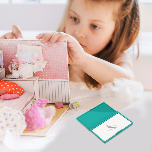 Práctico Soporte Para Agujas De Coser Para El Hogar, Caja De