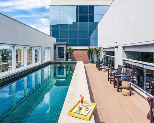 Imagem 9 de 9 de Vende-se Apartamento Com 19m², No Hotel Ibis Em Ribeirão Preto-sp, Com 1 Dormitório, 1 Vaga De Garagem, 1 Banheiro, Espaço Amplo, Ar Condicionado. - Kcap10023 - 68959568