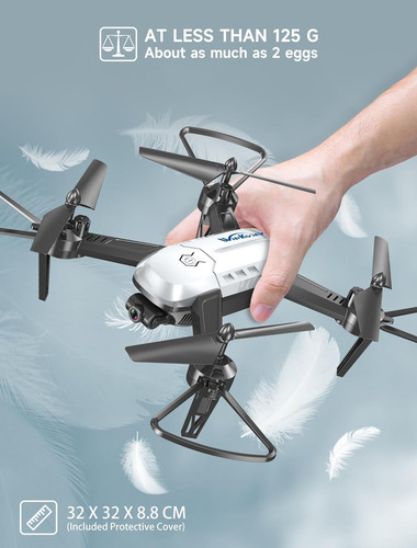 Wipkviey Drone Con Cámara - T6 1080p Hd Rc Drone, Drone Para