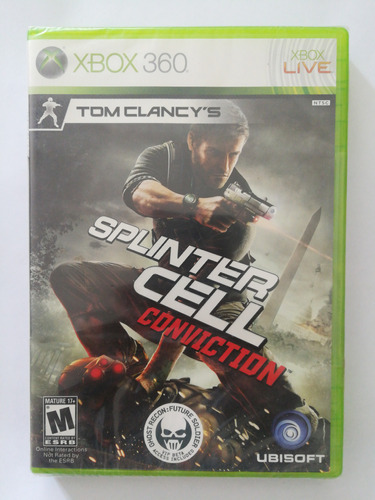 Tom Clancy's Splinter Cell Conviction Xbox 360 Nuevo Sellado