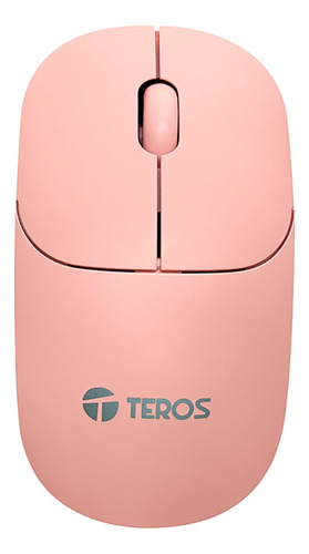 Mouse Inalambrico Teros 1000dpi Usb 2.4ghz - Rosado - 3 Bot