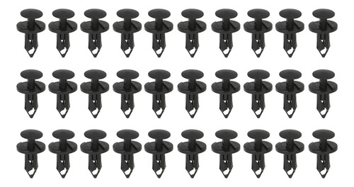 Clips Sujetadores Parachoques De Nailon, 30 Unidades, 8 Mm,